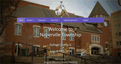 Desktop Screenshot of napervilletownship.com